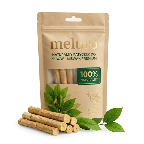 Meluro™ naturalna szczoteczka miswak