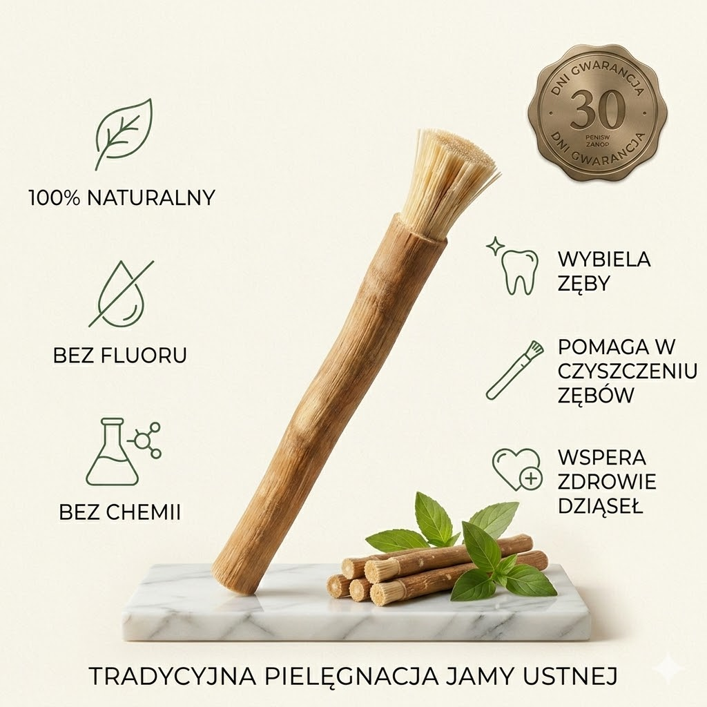Meluro™ naturalna szczoteczka miswak